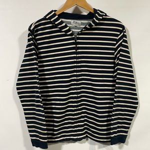 Hublot full zip striped hoodie sweatshirt